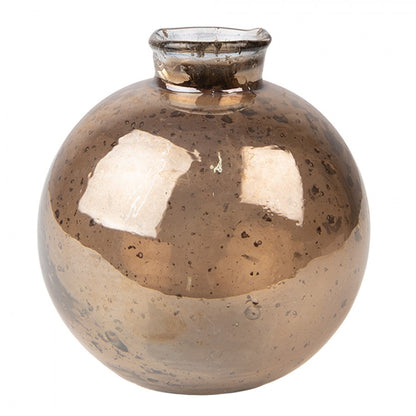 Clayre & Eef - Vase brunt glas