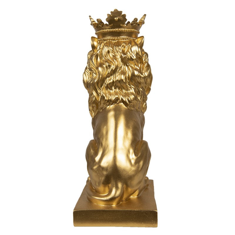 Clayre & Eef - Statue lion Gold color