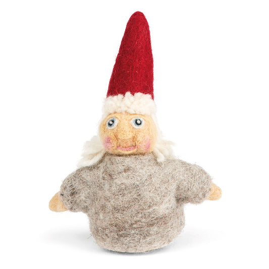 Nisse lille, grå, stående, Vera