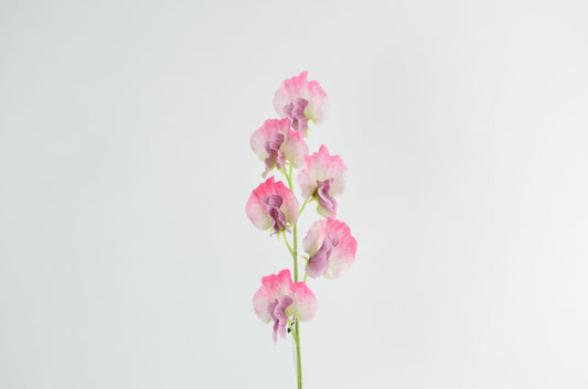 Deko Florale - Ærteblomst gren, 46cm, lilla