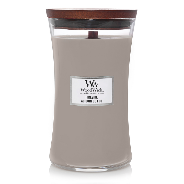 WoodWick - Fireside large hourglass candle