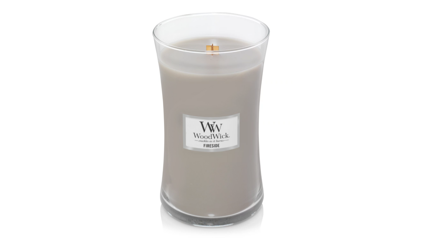 WoodWick - Fireside large hourglass candle