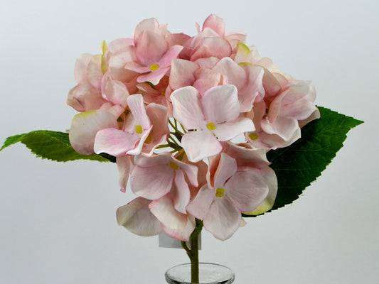 Deko Florale - Hortensia, 33cm, lyserød