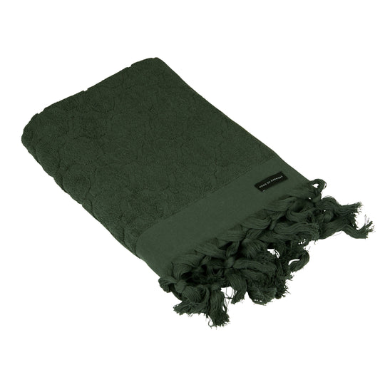 Fondaco - Miah Towel dark green