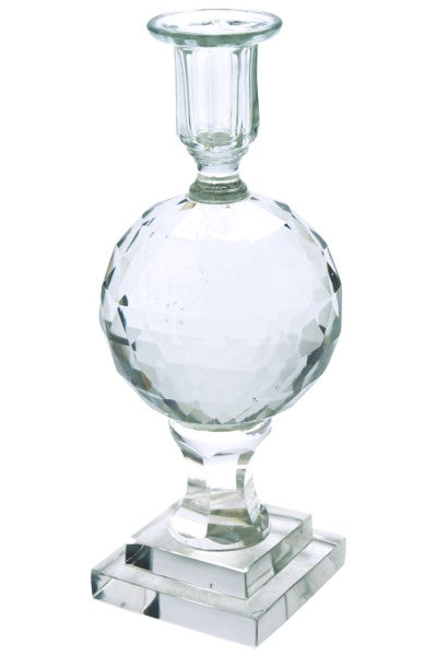Eja, Glass ball candlestick on foot, ready