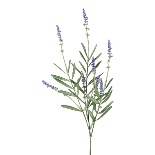 Barbara - Lavendelbusk naturtro kunstige blomster H50