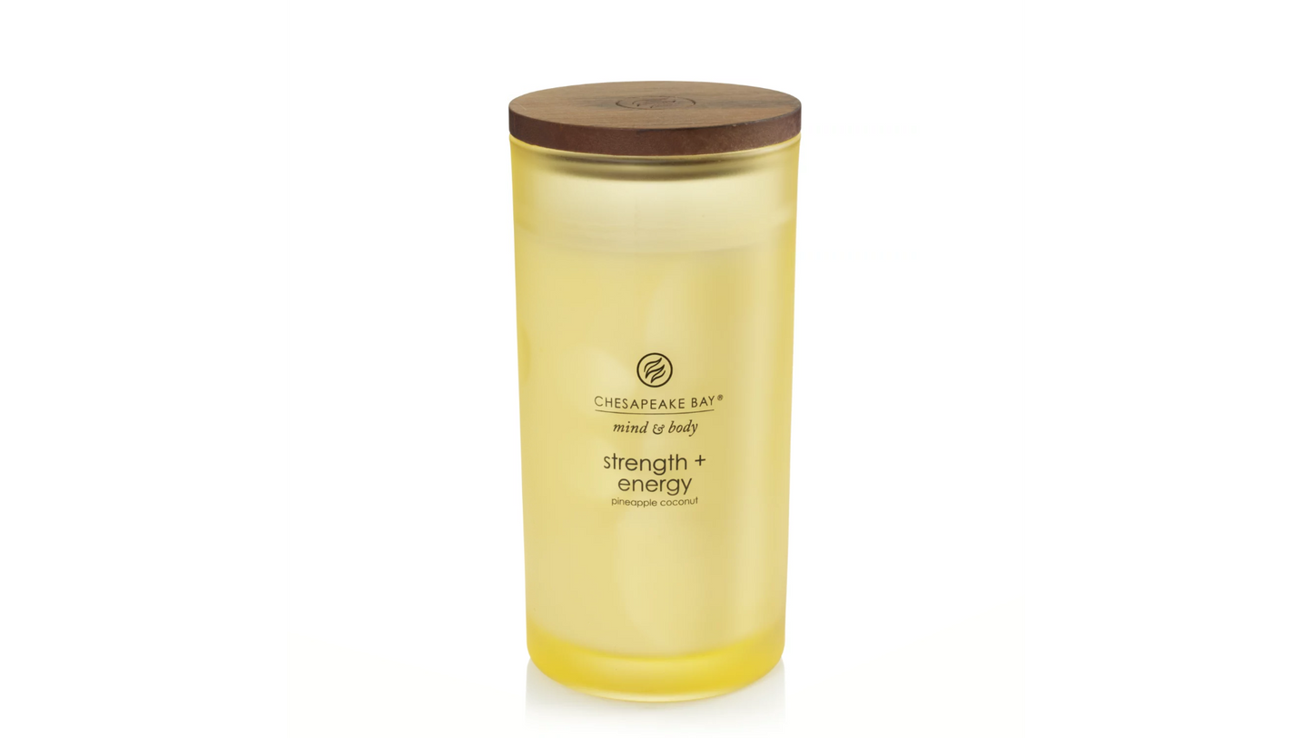 Chesapeake Bay Candle - Strength + Energy (Pineapple Coconut)