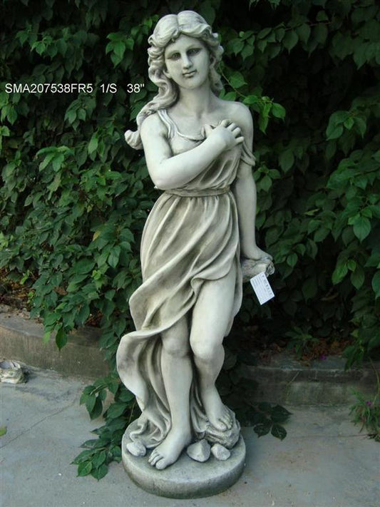 Brugskunst By DT - Havefigur Dame med arme nedad H95cm
