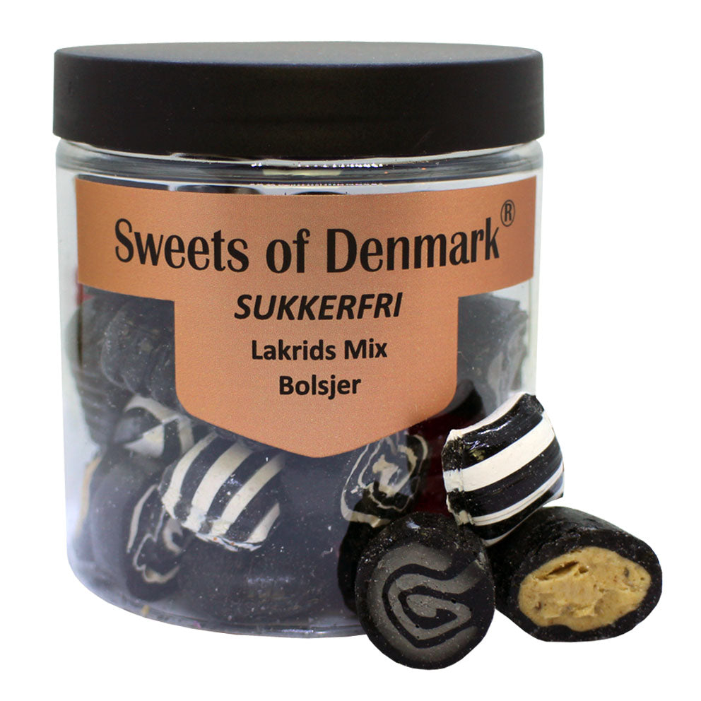 Sukkerfri Lakrids Bolsjemix